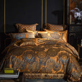 Wynn Luxury Gold Duvet Cover &  Shams 600tc